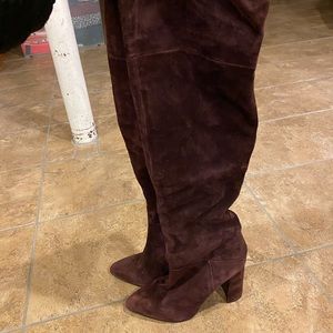 Mark Fisher Suede Purple Boots